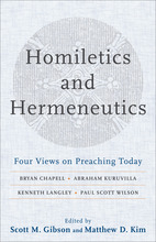 Homiletics and Hermeneutics